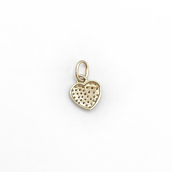 Glittery Diamonds Heart Pendant