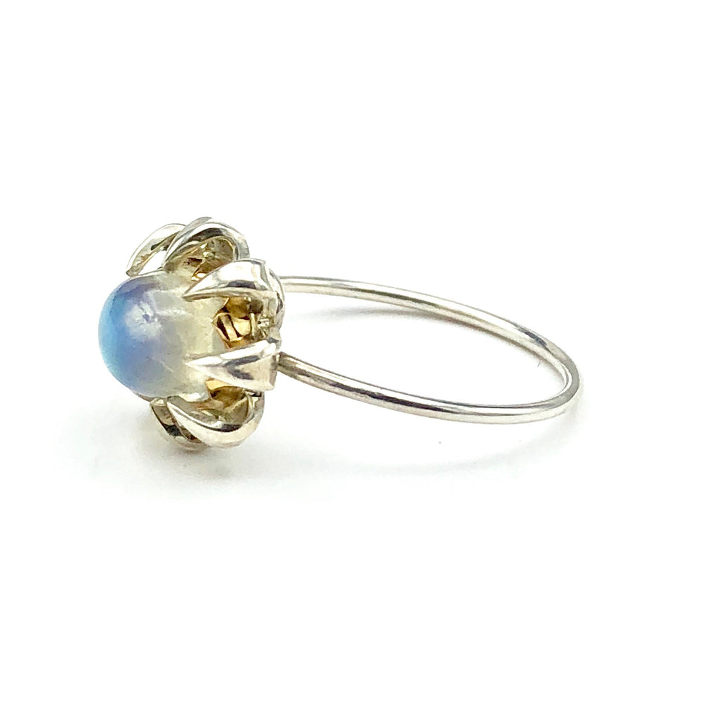 Sterling Silver Moonstone Ring